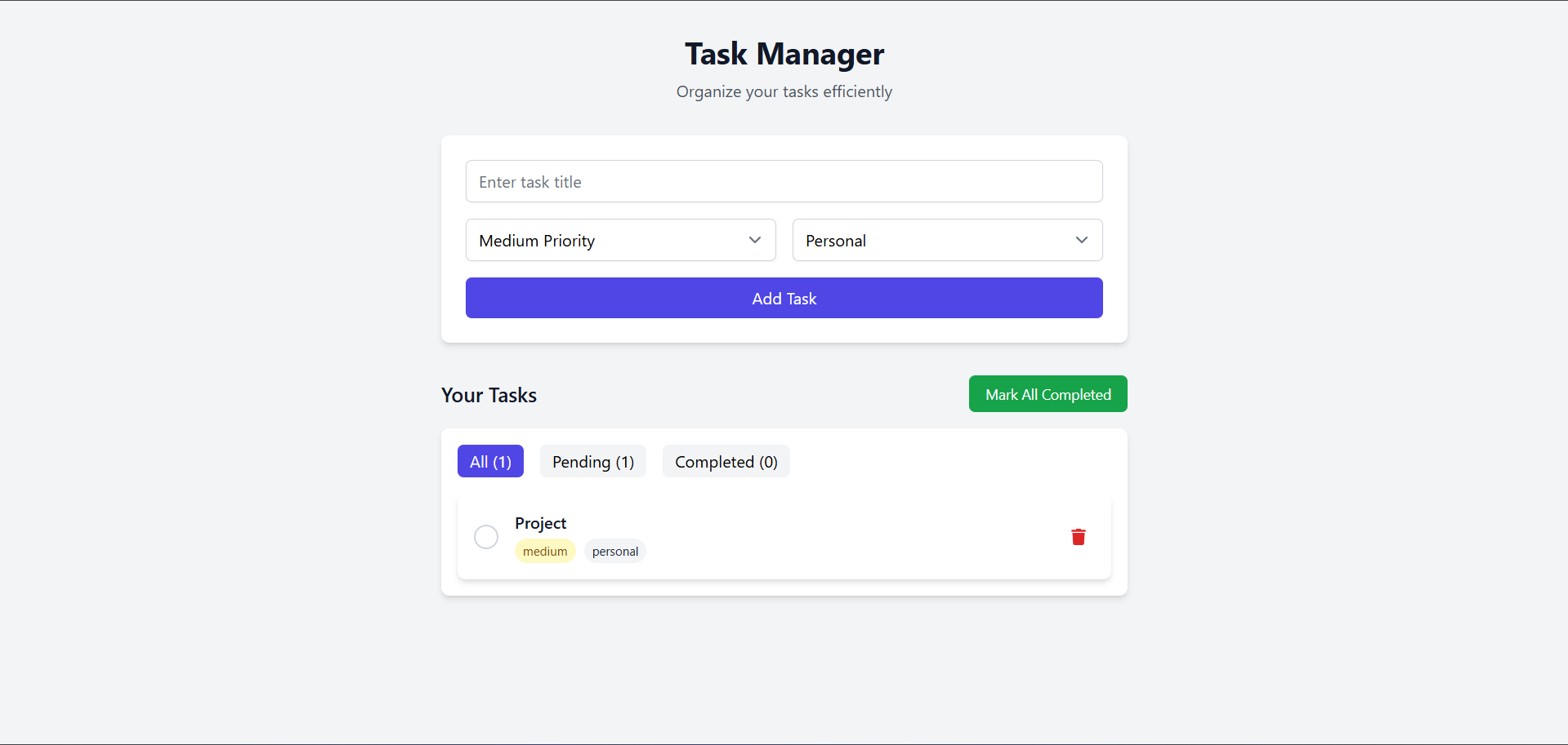 Task Manager