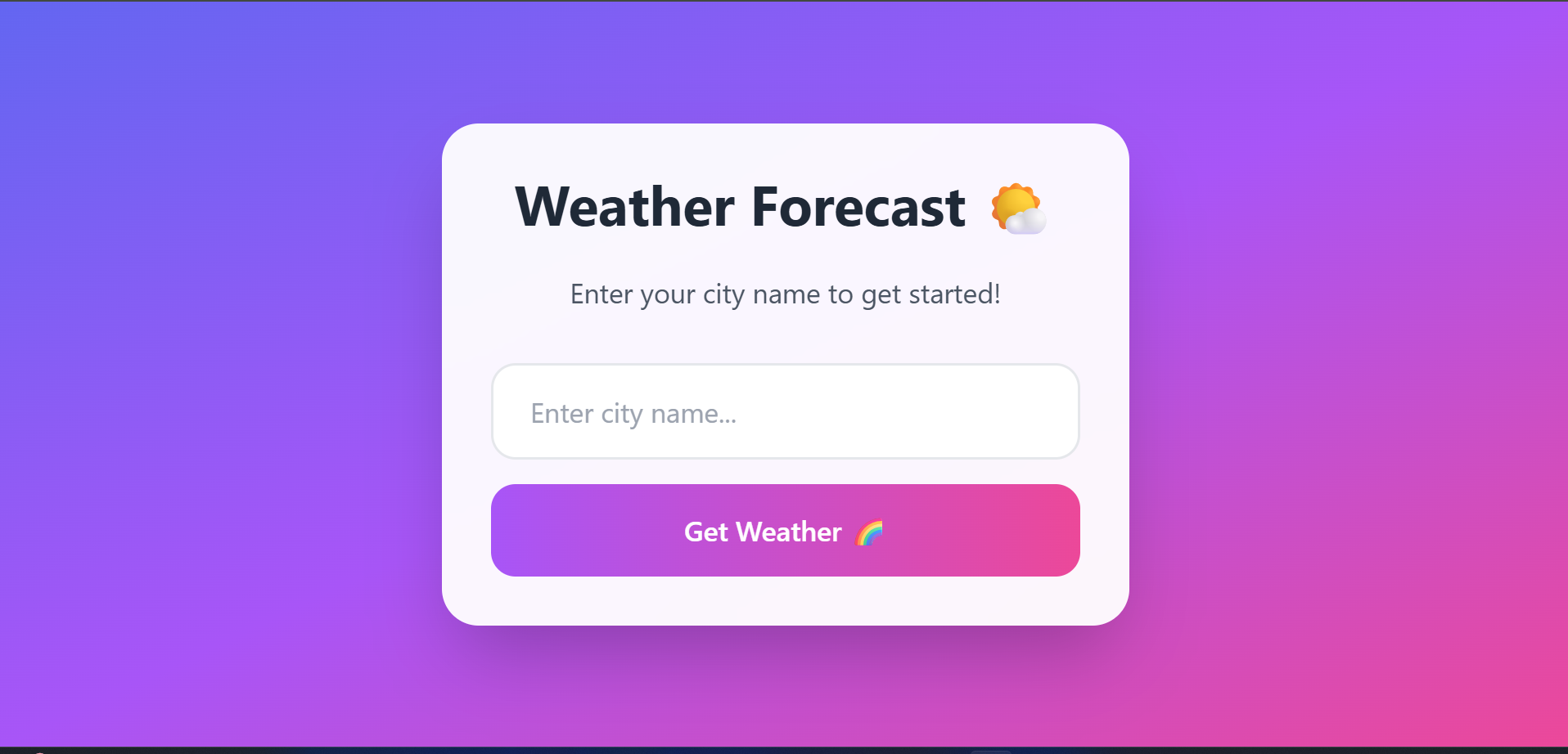 Weather App