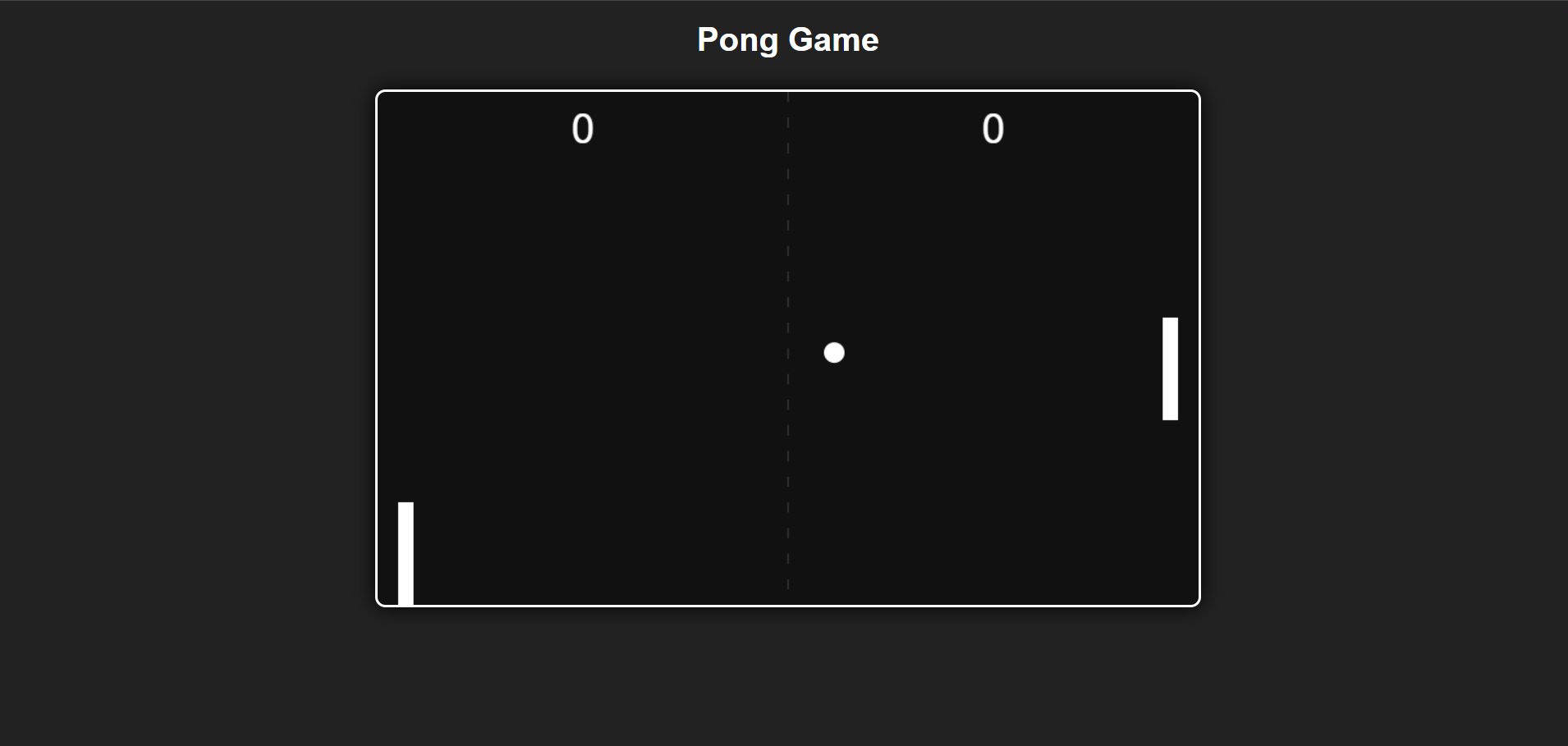 Pong Game